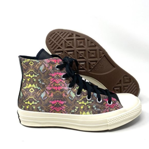 💖MEGA SALE💖Converse Chuck 70 Women's Digital Daze Snakes Brown Canvas 570264C - Picture 5 of 9
